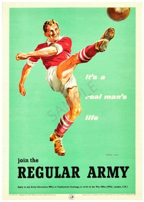Join the Regular Army Football