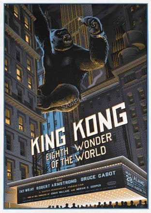 King Kong Classic Movie Poster