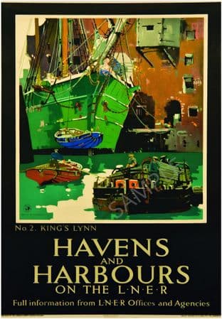 Kings Lynn N02 Haven & Harbours on the LNER