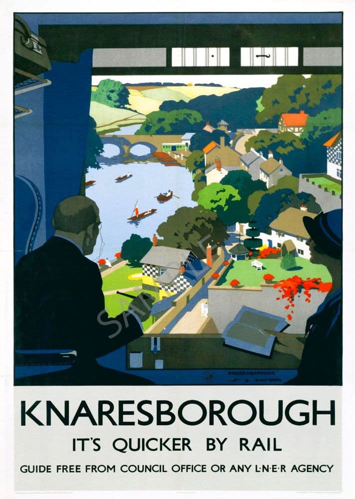 Knaresborough LNER Train Window