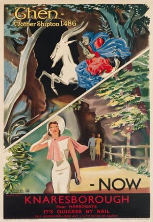 Knaresborough nr Harrogate Mother Shipton LNER