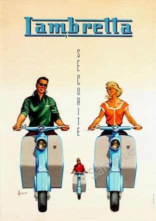 Lambretta Scooter Moped Sales Advert