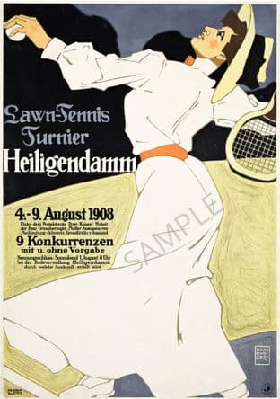 Lawn Tennis Heilgendamm 1908