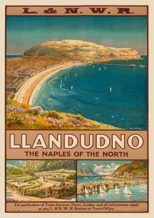 Llandudno' Naples of the North' L. & N.W.R LNWR