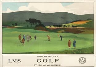 LMS GOLF by Norman Wilkinson