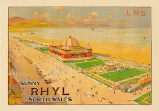 LMS Sunny Rhyl North Wales