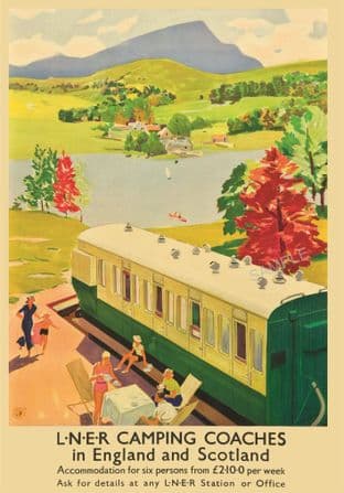 LNER Camping Coaches Holiday Advert