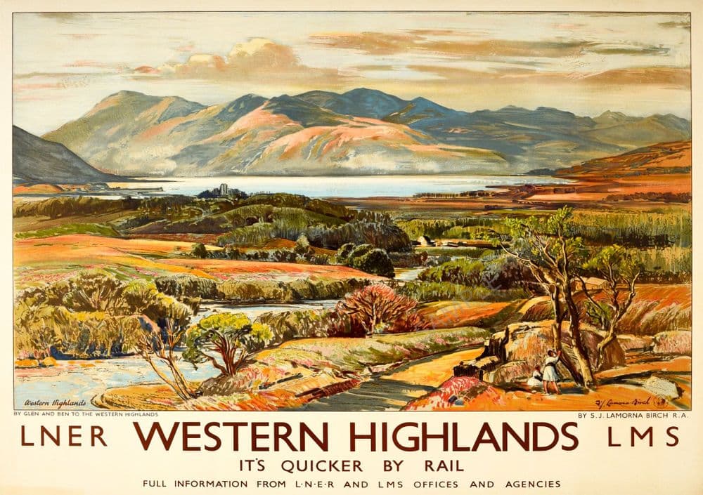 LNER LMS Western Highlands from Glen to Ben Birch ra