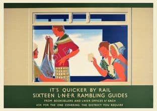 LNER Rambling Guides Advert