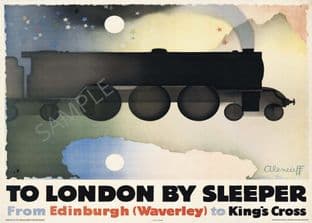 LNER Sleeper Edinburgh to London Waverley Kings Cross