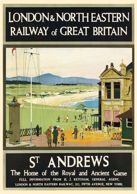 LNER St Andrews Golf Course Scotland