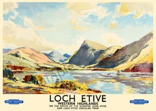 Loch Etive, Argyll and Bute, Scotland