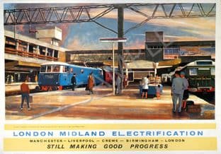 London Midland Railway - Stafford Station