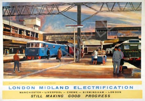 London Midland Railway - Stafford Station