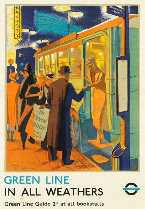 London Transport Green Line Bus Route