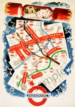 London Underground for Christmas Shopping