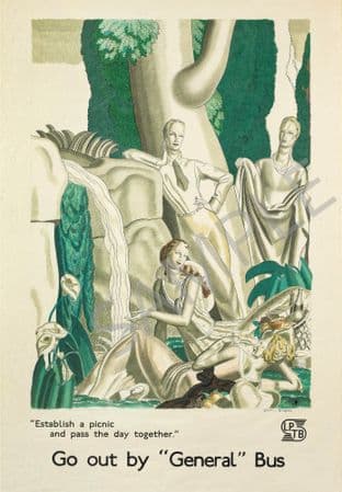 LPTB Go by General Bus 'Picnic' ART DECO