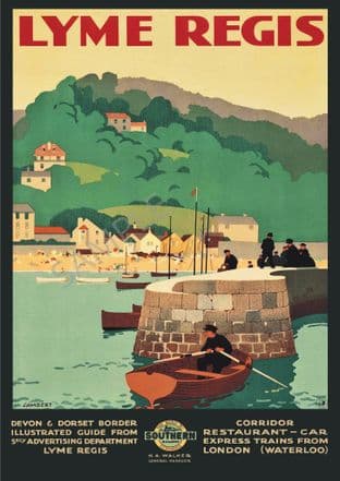 Lyme Regis Harbour Southern Railways