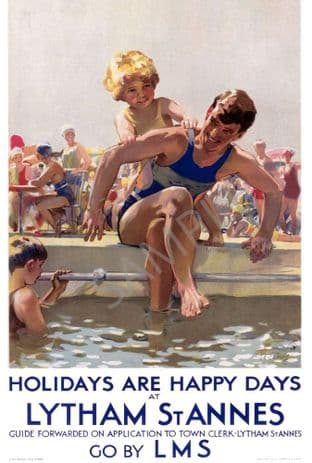 Lytham St Annes, Holidays are Happy Days LMS