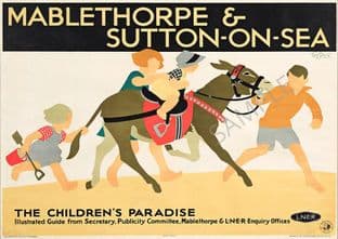 MABLETHORPE & SUTTON - ON - SEA ' THE CHILDREN'S PARADISE' 1926. tom Purvis