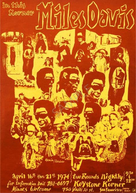 Miles Davis ' in this Korner' San Francisco 1974