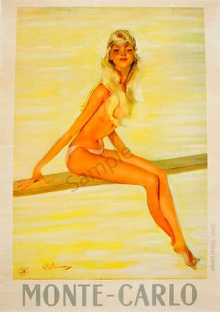Monte Carlo - Sexy Art Deco Girl