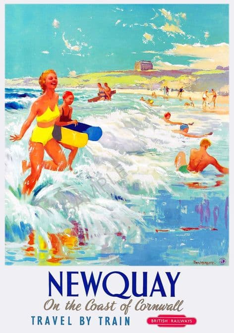 Newquay on the Coast of Cornwall Jack Merriott