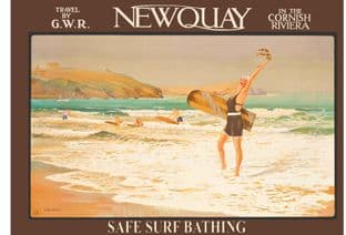 Newquay Surfer Vintage