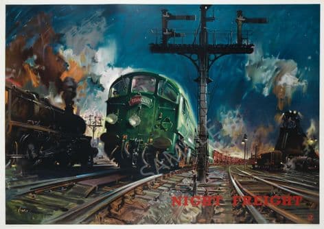 Night Freight  Terence Cuneo 'Condor'