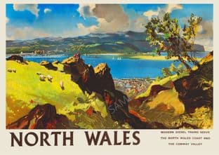 North Wales Conway Castle & Estuary