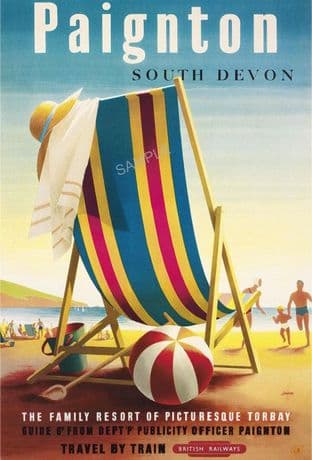 Paignton Devon Deckchair