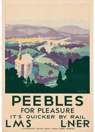 Peebles for pleasure LMS LNER