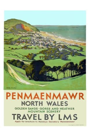 Penmaenmawr North Wales LMS Chas Pears