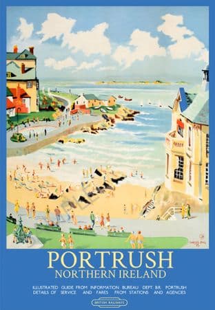 Portrush Northern Ireland British Rail Charles King