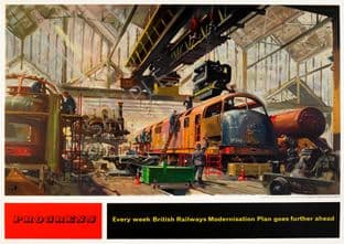 Progress Terence Cuneo 1957