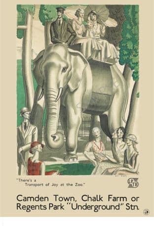 Regent Zoo Elephant Sketch LPTB
