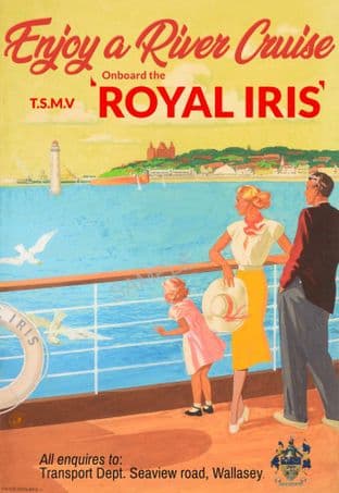 Royal Iris Cruise Ship - Mersey, Liverpool