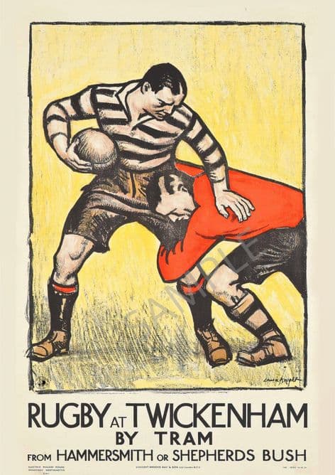 Rugby at Twickenham By Tram