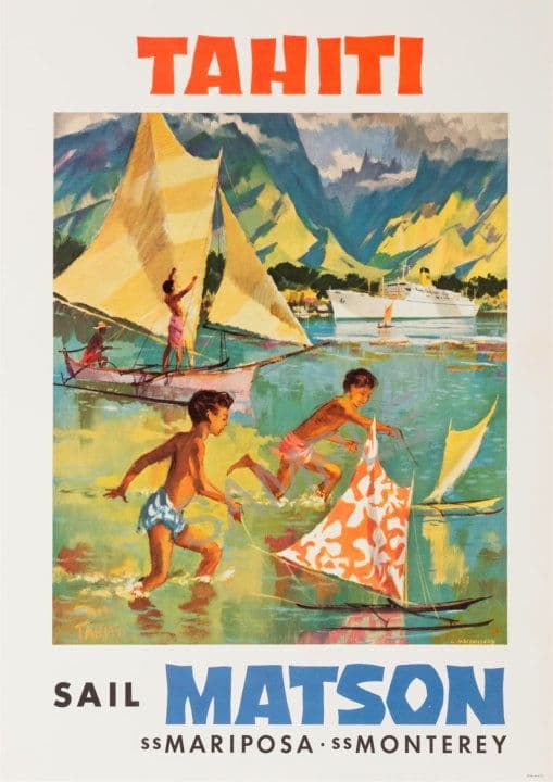 Sail with Matson Hawaii to Tahiti