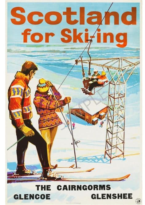 Scotland for Ski-ing Cairngorms Glencoe Glenshee