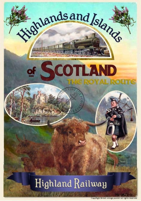 Scotland - Highland & Island Railway