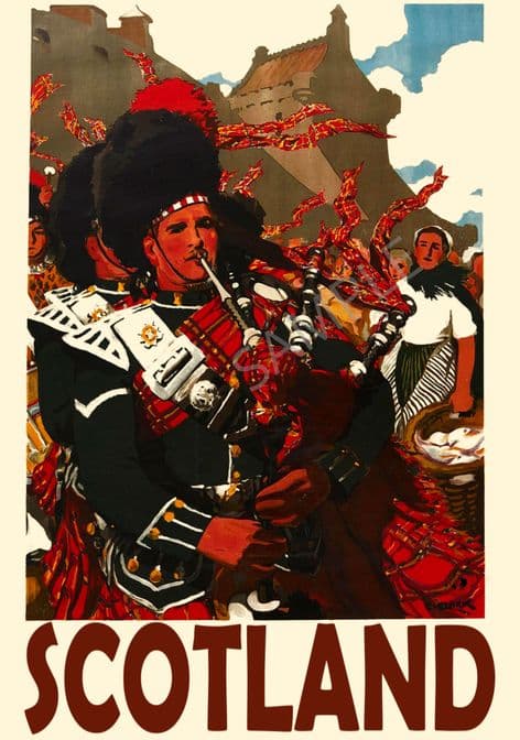 Scots Piper Scotland