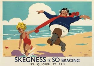 Skegness so bracing Lincolnshire