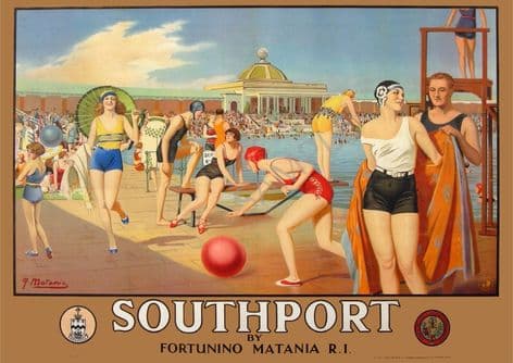 Southport Lido / Baths Art Deco