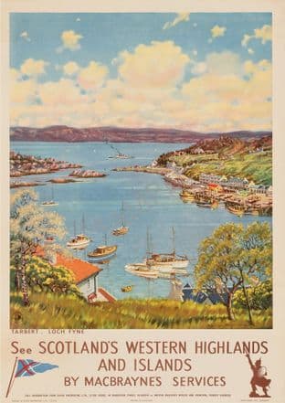 Tarbert Loch Fyne Scotland Western Highlands & Islands Macbrayness
