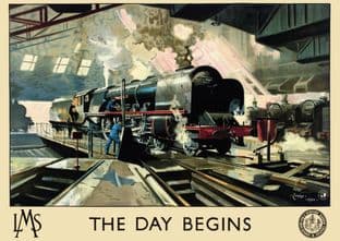 Terrence Cuneo "the day begins" LMS