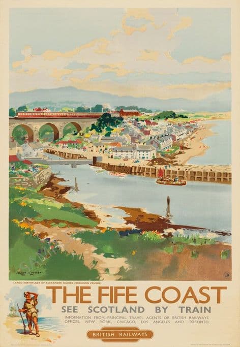 The Fife Coast see Scotland by Rail Br Frank Mason