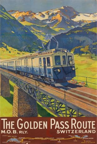 The Golden Pass Route Switzerland