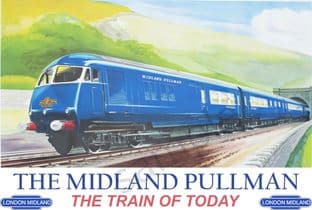 The Midland Pullman - Train Advertising Poster