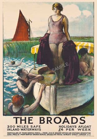 The Norfolk Broads Canal Boat Holiday Advert